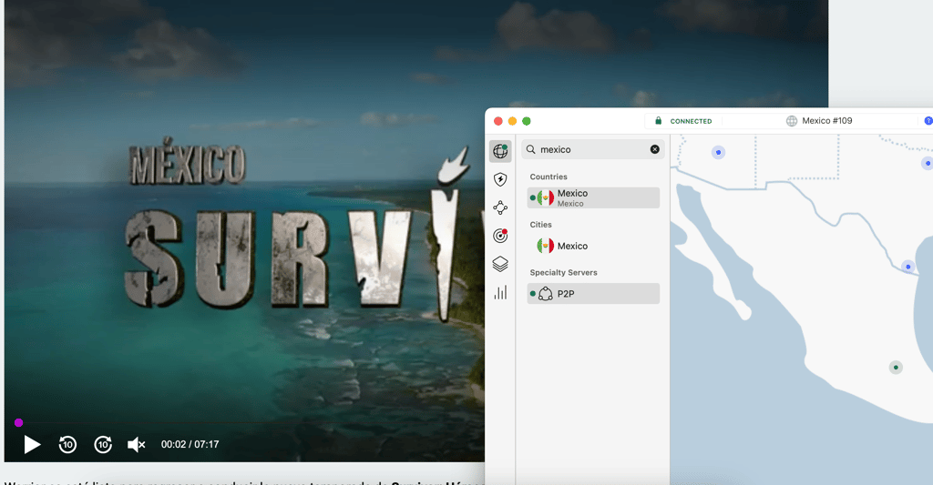 survivor mexico with nordvpn
