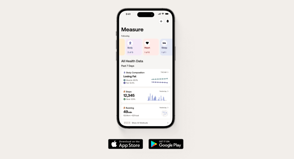 withings body scanner app