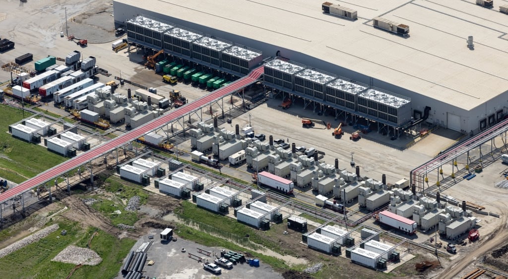 Elon Musk data center Southern Memphis, Tennesse