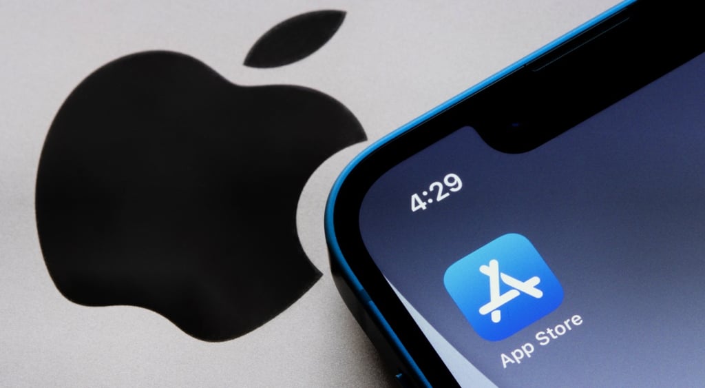 Apple logo, App store logo