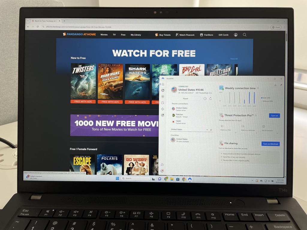 Streaming on Fandango
