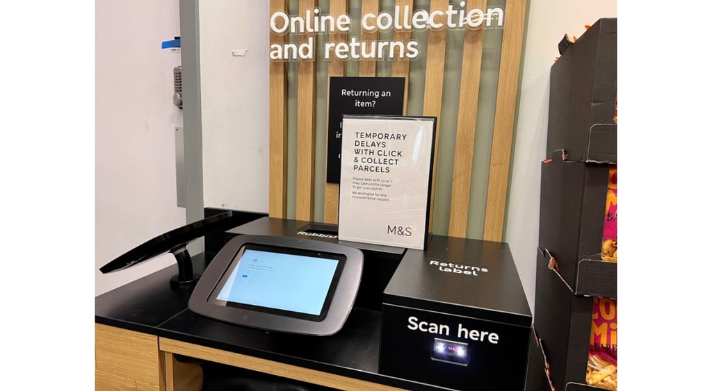 Marks & Spencer out of order