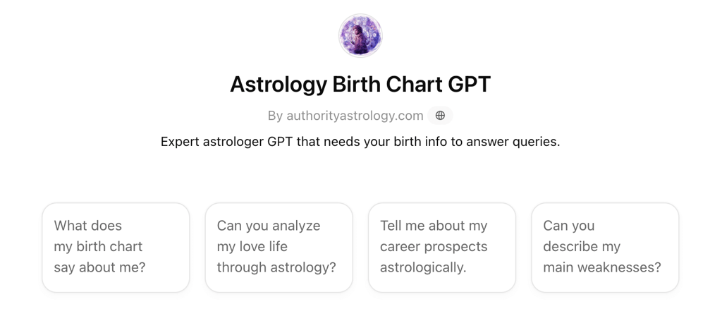 astrology gpt