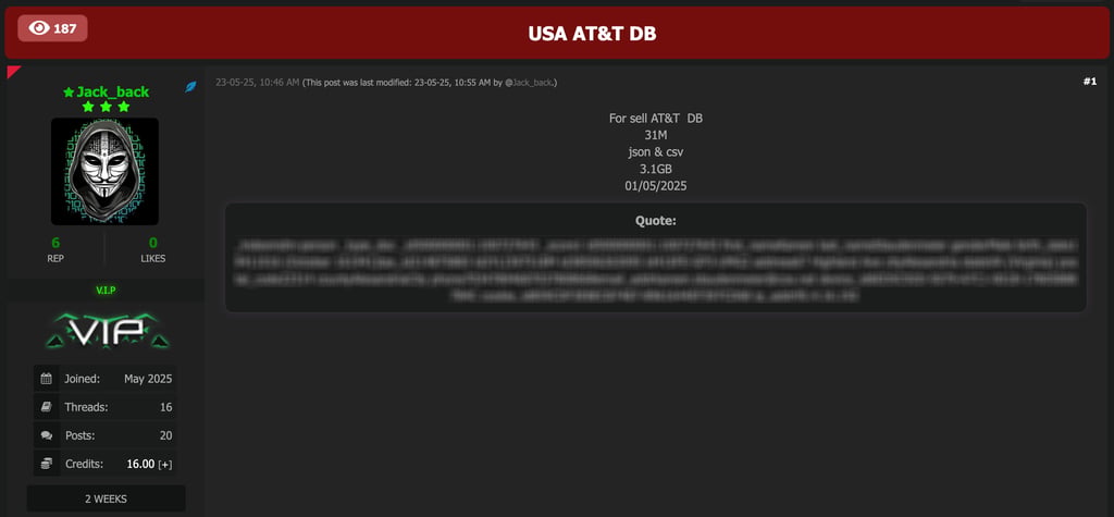 AT&T data leak