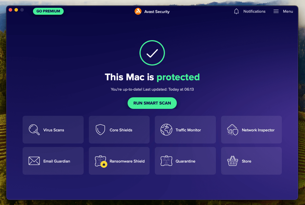 Avast security features desktop