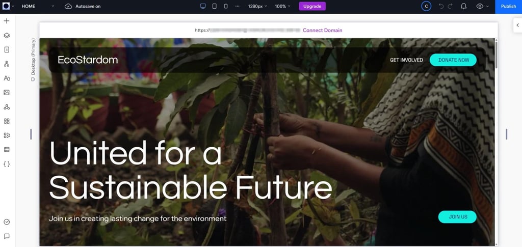 wix website builder supporting