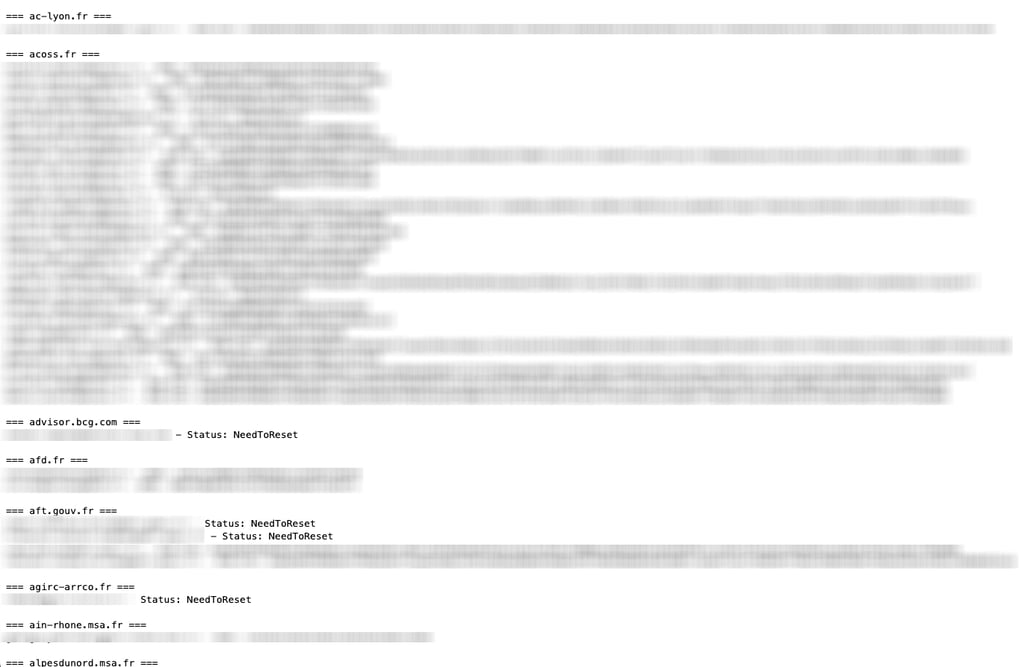 France data leak