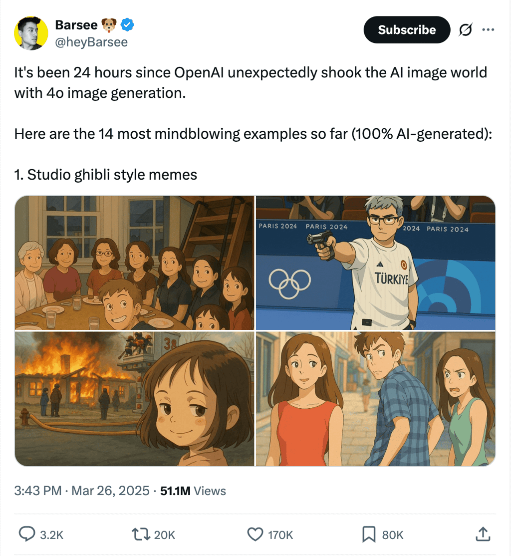 ghibli style photos on x