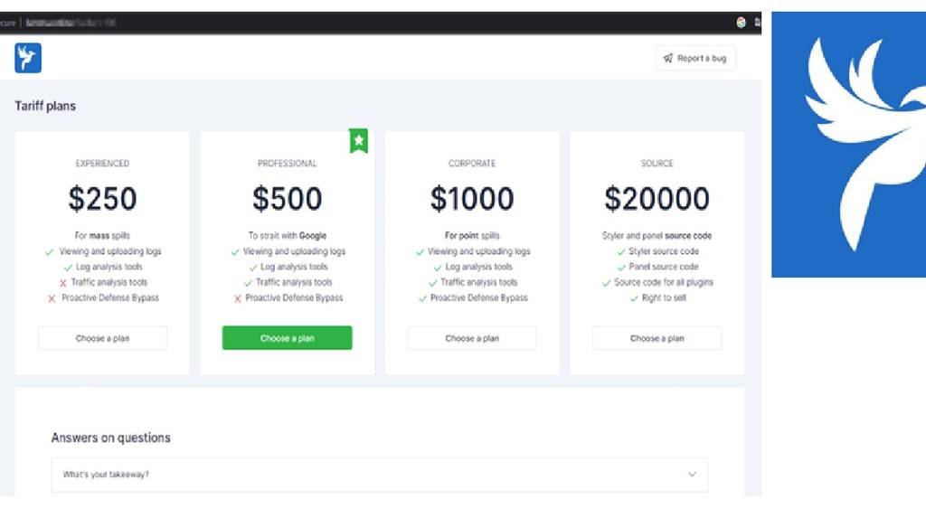 Lumma Infostealer payment tiers