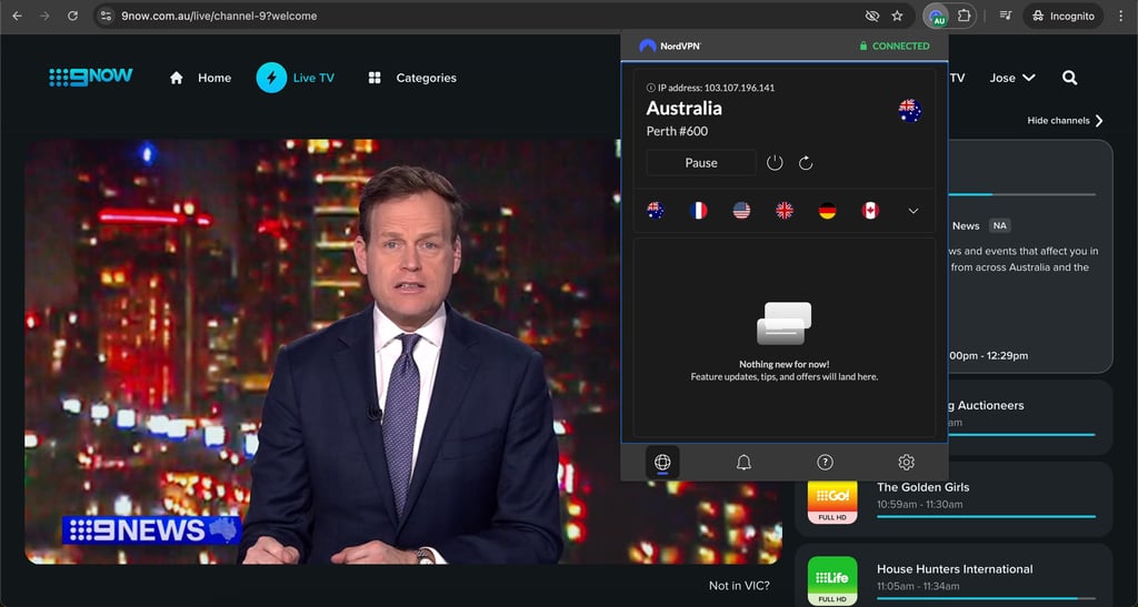 ninenow-with-nordvpn