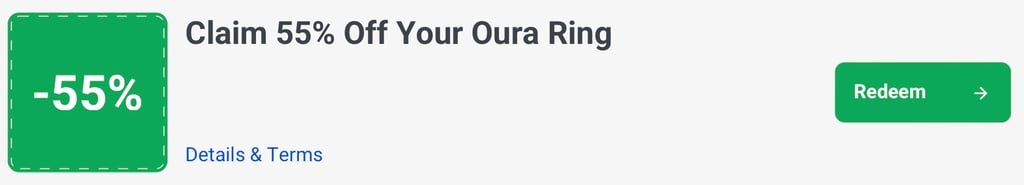 Oura coupon