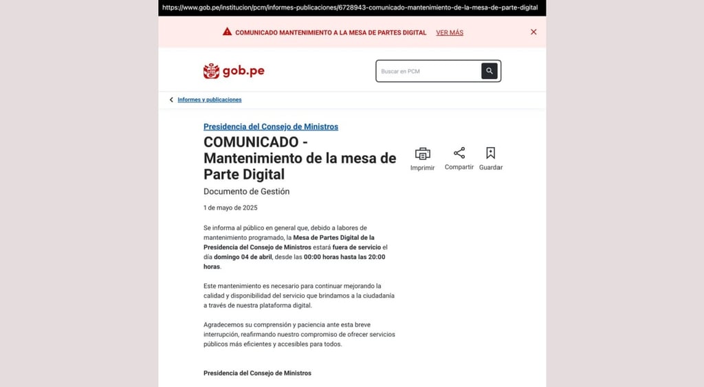 Peru statement ransom attack