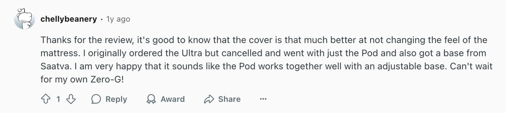 Redditors on Eight Sleep Pod 4