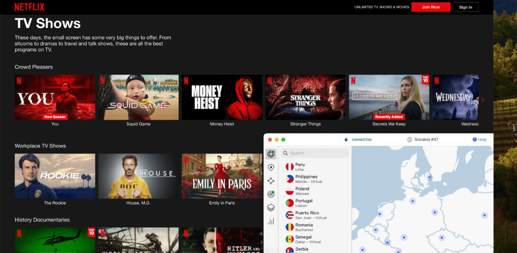 Slovakia's Netflix library, the largest worldwide as of May 2025