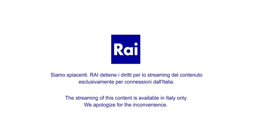 Error watching Eurovision