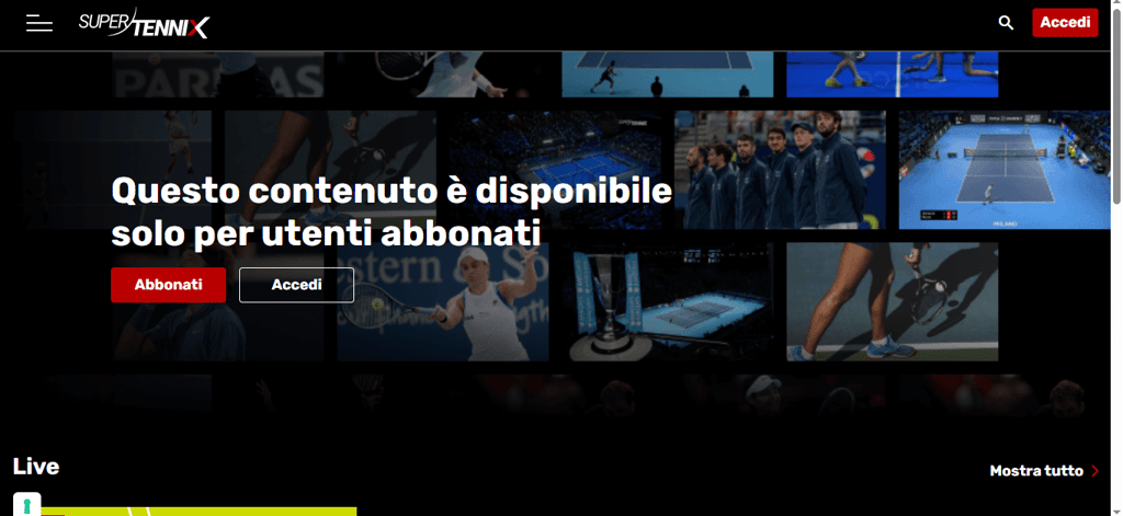 streaming italian open supporting image