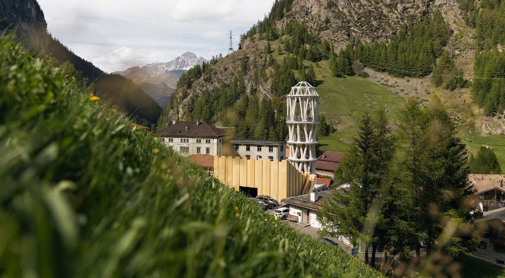 Tor Alva, the world's tallest 3D-printed tower