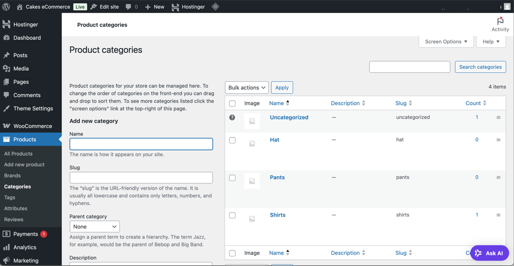 wordpress product management
