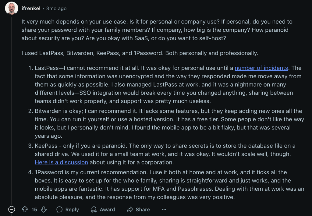 1password reddit comment frenk