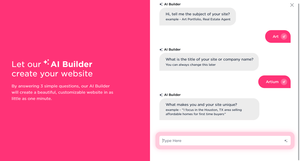 Crazy Domains website builder