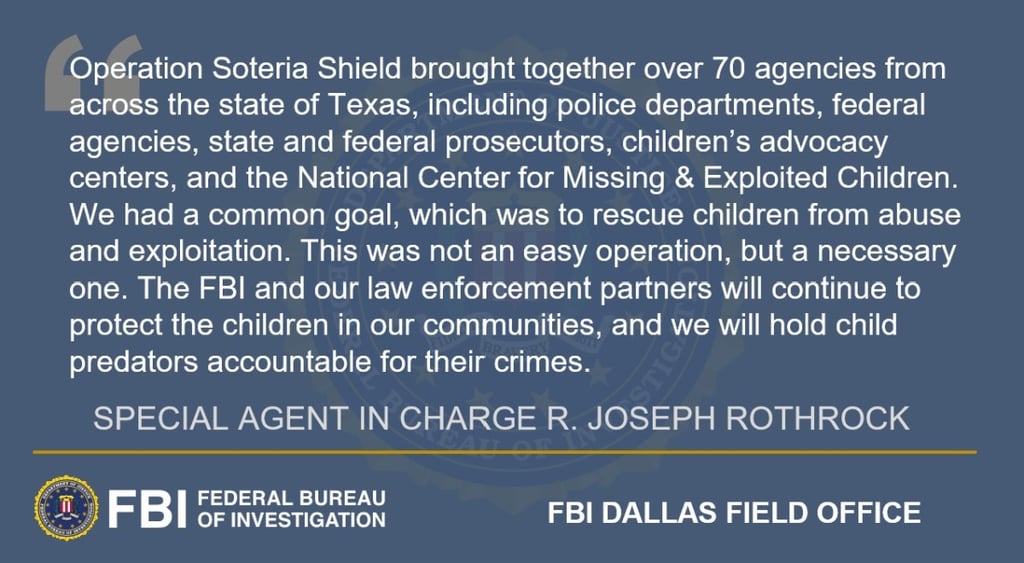 Operation Soteria Shield quote