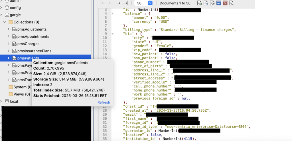 gargle data leak