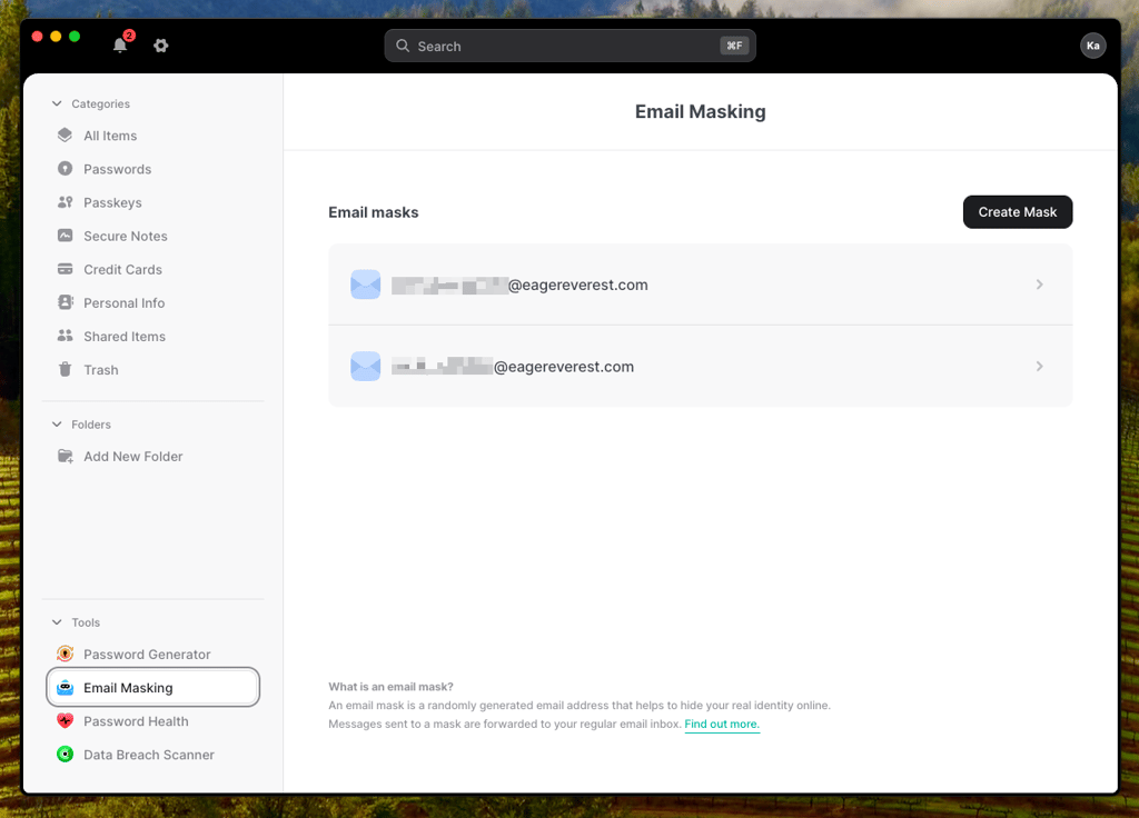 nordpass email masking real life