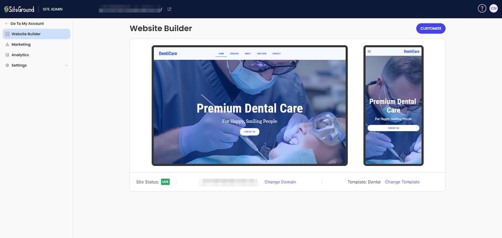 SiteGround-website-builder