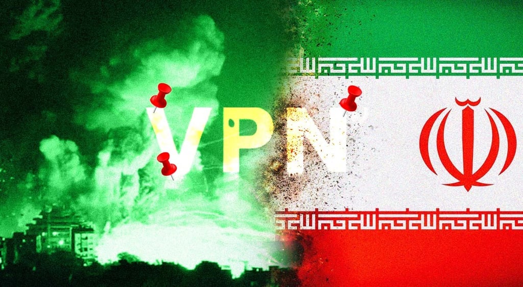 VPN usage in Iran spikes