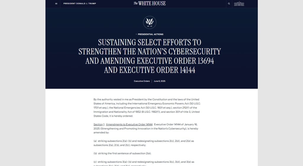 White House cybersecurity EO