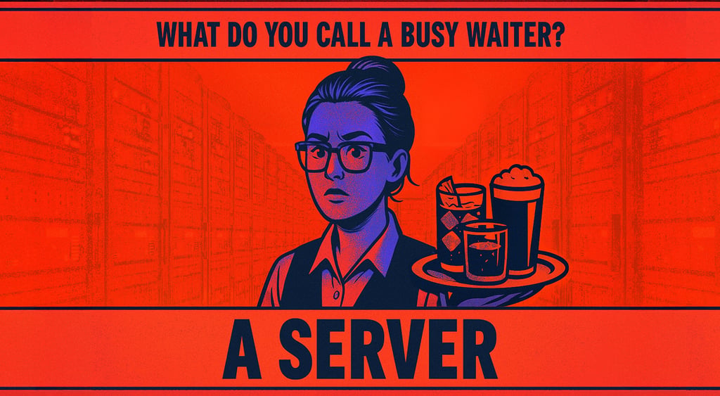 A busy server
