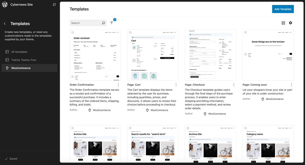 Elementor’s WooCommerce templates
