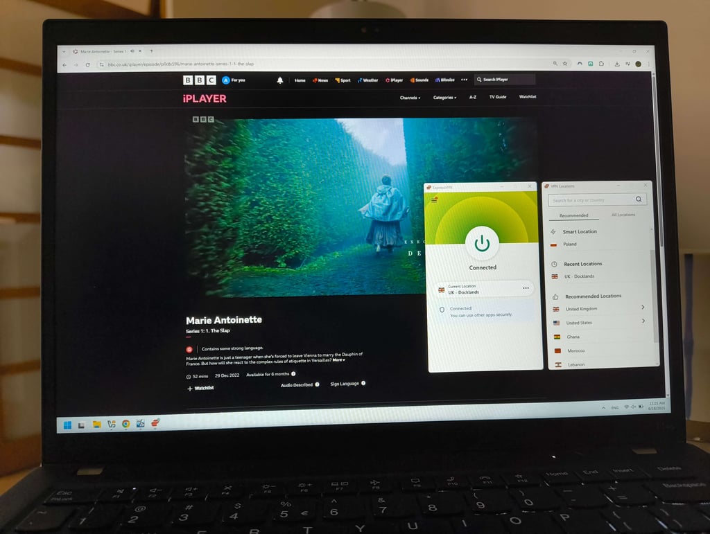 Streaming BBC iPlayer with ExpressVPN