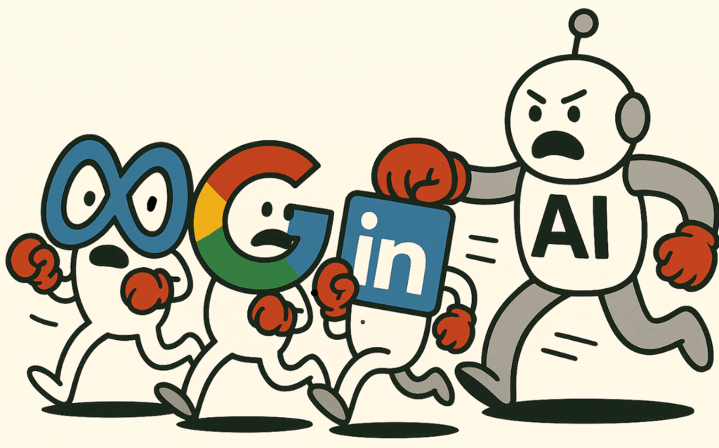 Meta, Google, and LinkedIn under attack