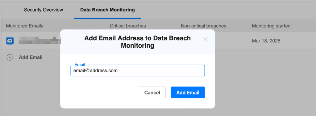 Roboform data breach monitoring