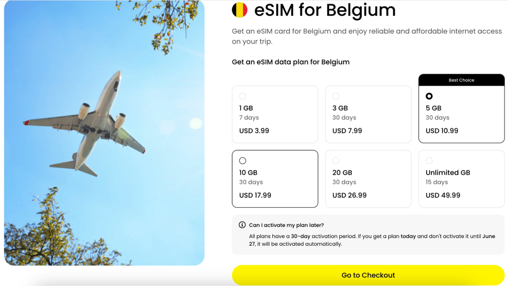 saily local plans for belgium