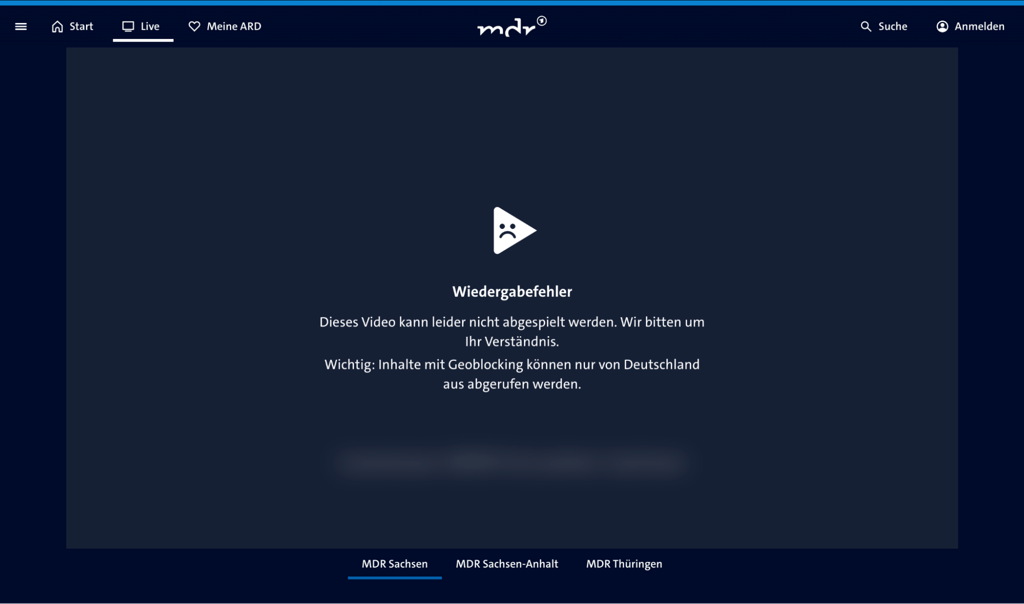 streaming mdr without vpn
