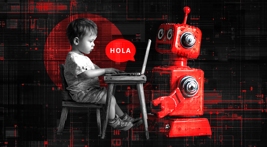 Toddlers are better at learning a language than machines, artificial intelligence (AI)