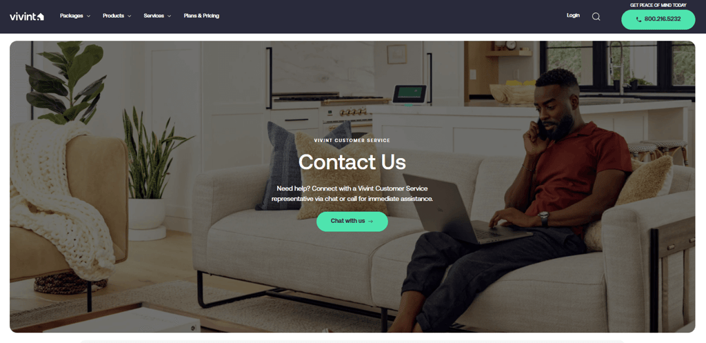 vivint contacts