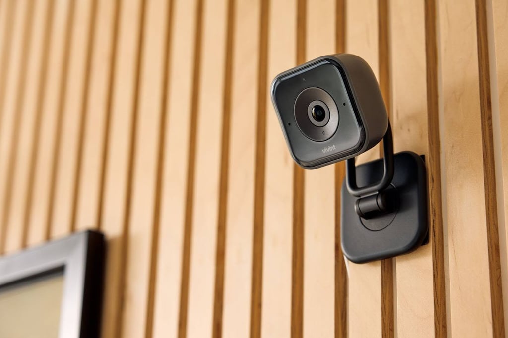 Vivint’s Indoor Camera Pro for monitoring intrustions and inventory