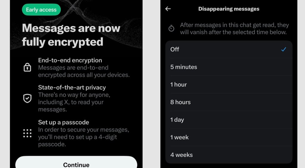 XChat features