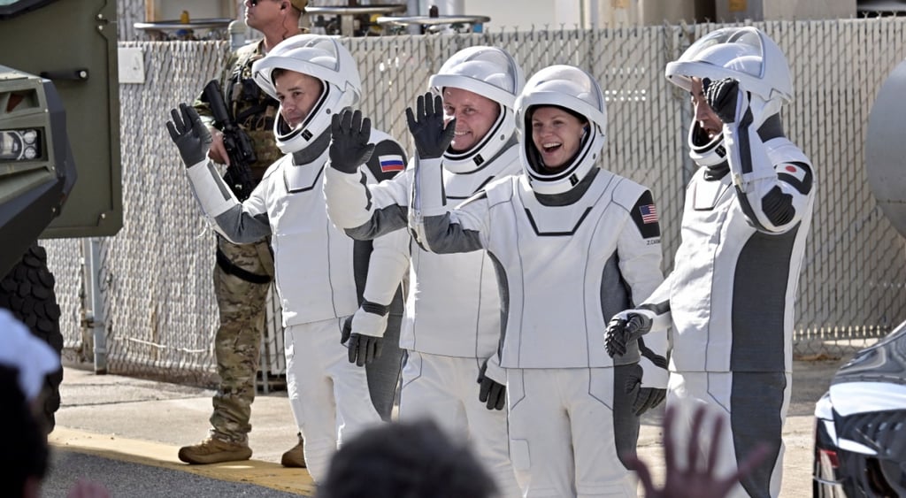 NASA's SpaceX Crew-11 crew members