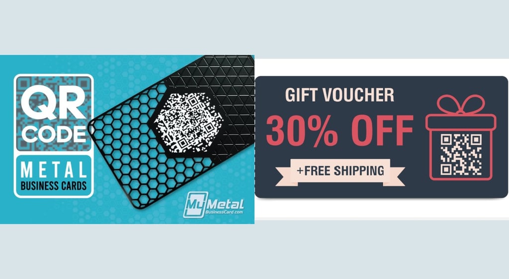 business card, gift voucher