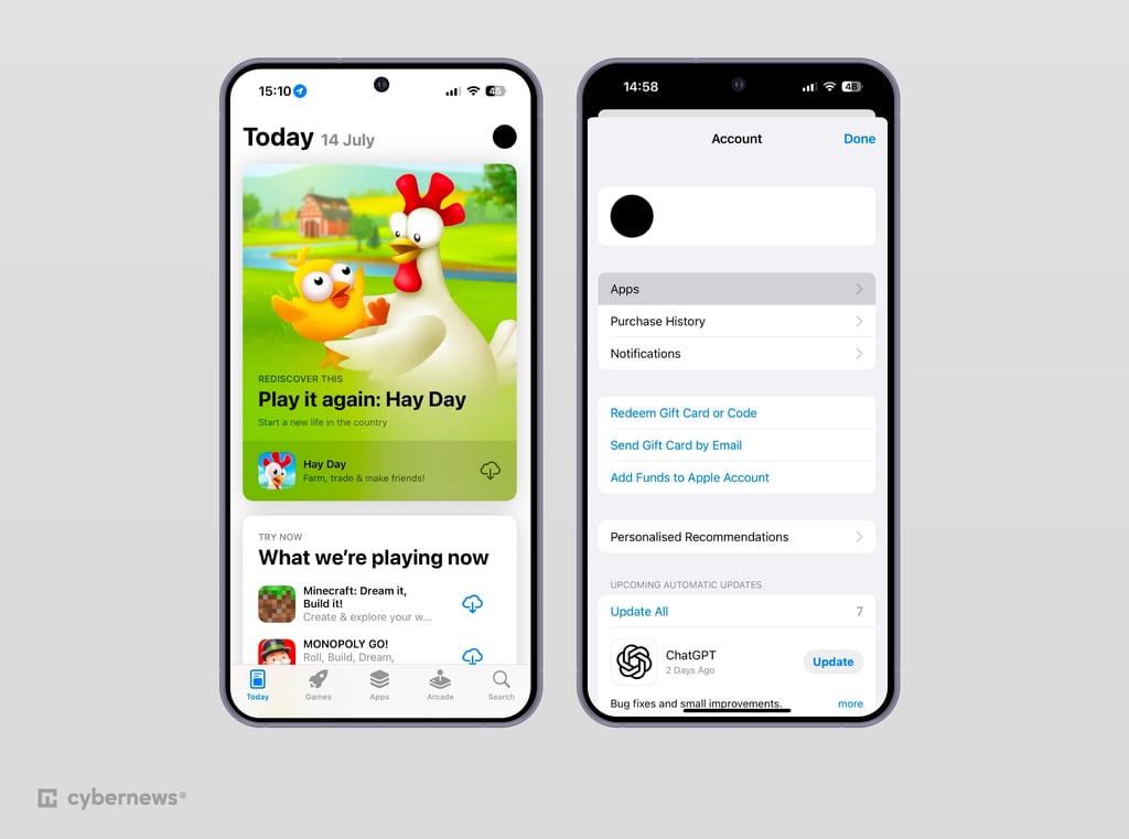 App Store iOS