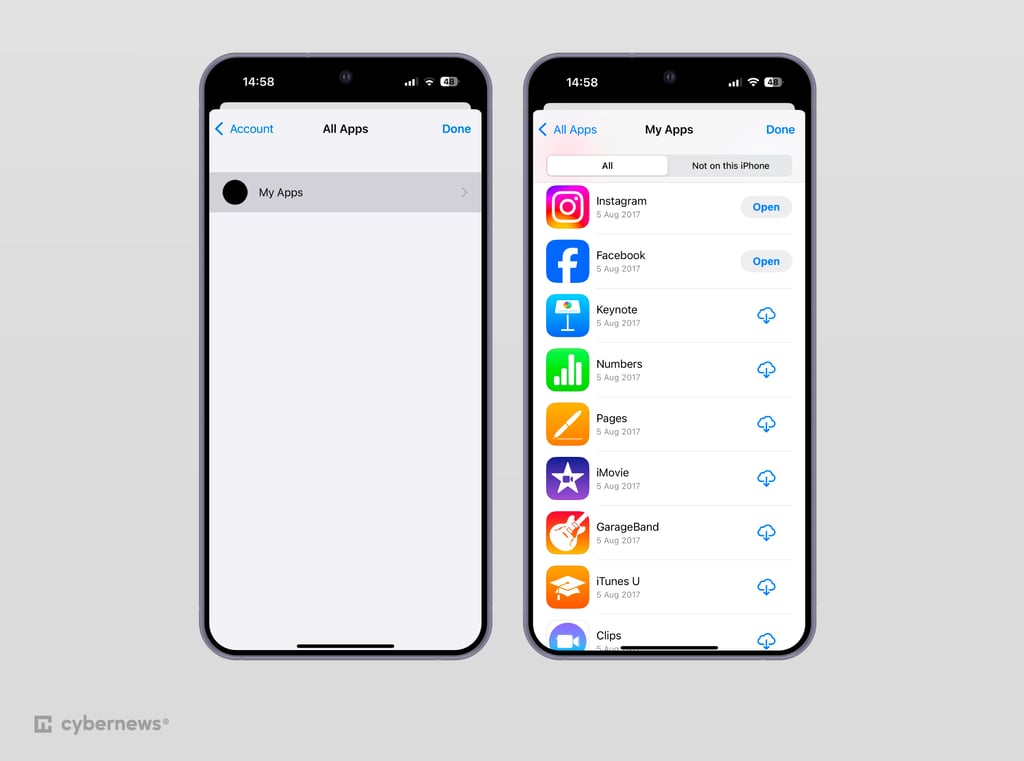 Apps on iOS