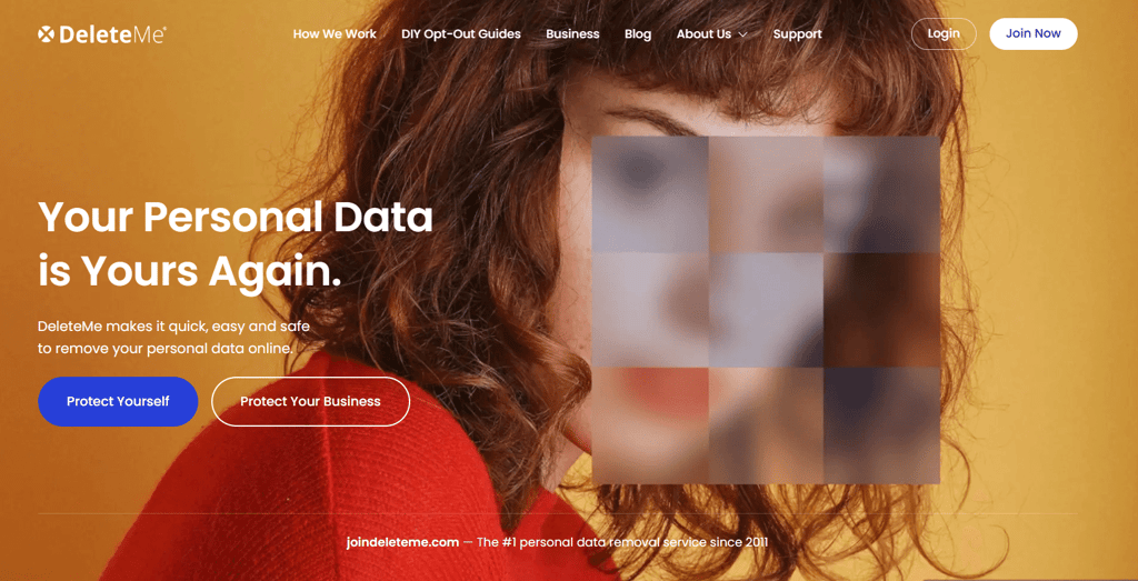 deleteme homepage