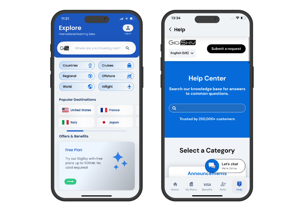 Using GigSky eSIM in Italy