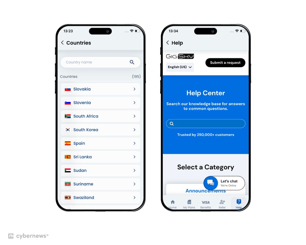 Using GigSky eSIM in Spain