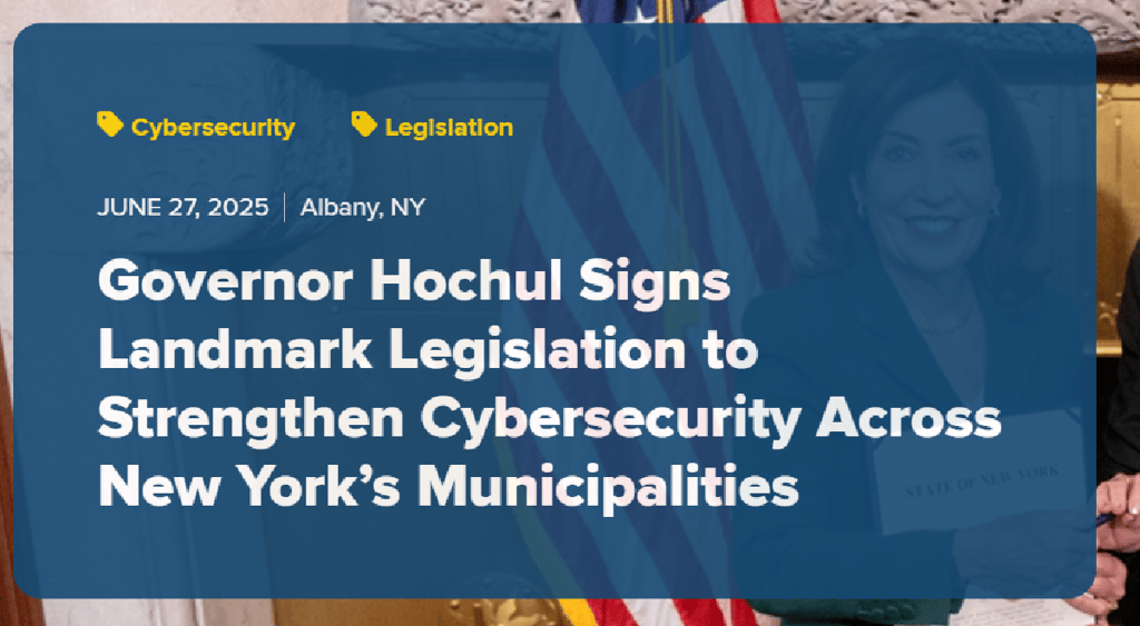 NY passes cyber incident ransom payment reporting bill