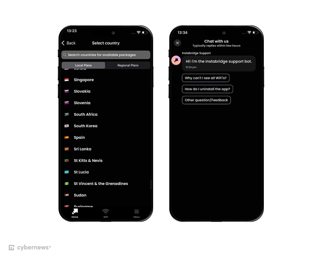 Using Instabridge eSIM in Spain